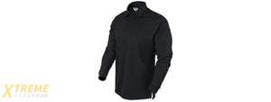 Condor Outdoor Long Sleeve Performance Tactical Polo - (Black)