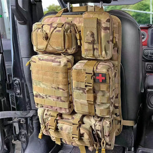 Tactical MOLLE Seat Organizer Full Set - XTREME Airsoft Superstore