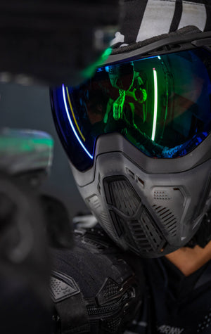 SLR Goggle - Currant (Black/Black/Smoke) Arctic Lens - XTREME Airsoft Superstore