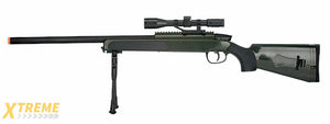 ZM51G MK51 SPRING BOLT ACTION AIRSOFT RIFLE W/ SCOPE (OD GREEN)