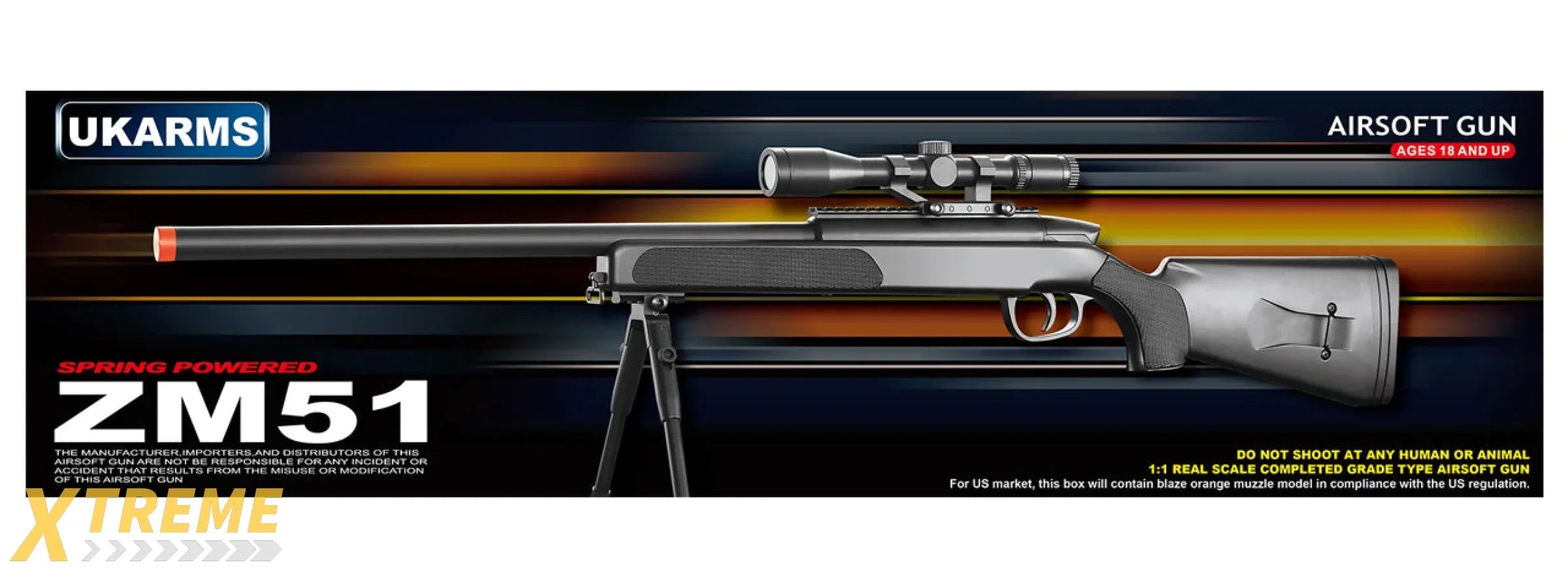 CYMA MK51 Bolt Action Airsoft Spring Sniper Rifle w/ Scope & Bipod (Color: Tan)