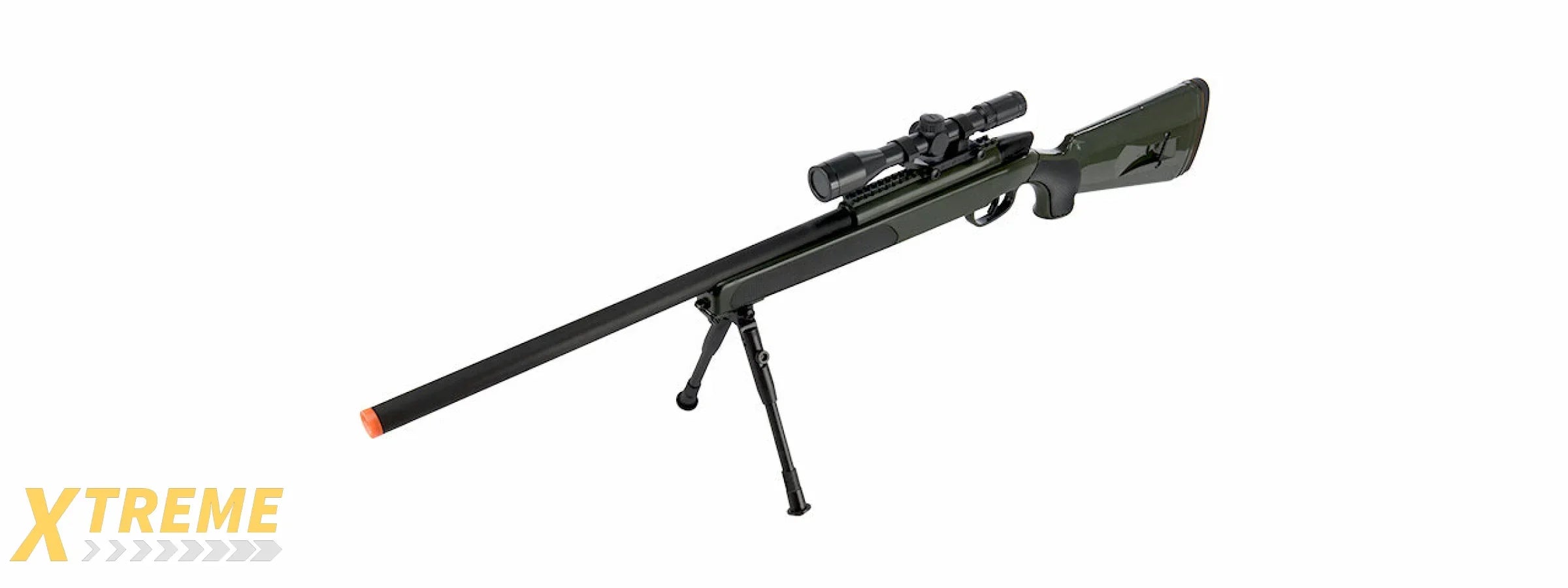 ZM51G MK51 SPRING BOLT ACTION AIRSOFT RIFLE W/ SCOPE (OD GREEN)