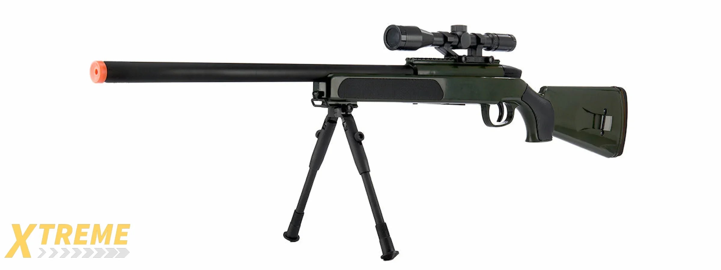 ZM51G MK51 SPRING BOLT ACTION AIRSOFT RIFLE W/ SCOPE (OD GREEN)