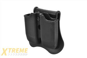 Cytac Dual Single-Stack Gas Pistol Magazine Holster w/ Rotating Clip