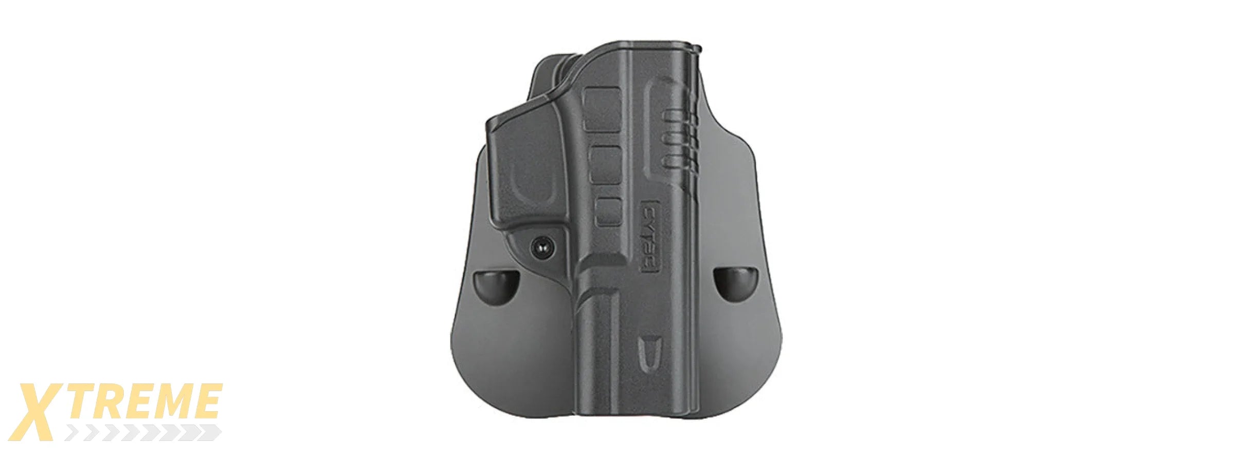 Cytac IWB F-Speeder Fast Draw Holster for Glock 17, 22, 31 Gen 1-4 (Black)