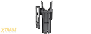 CYTAC Mega-Fit GEN 2 Hard Shell Holster w/ Upgraded Belt Clip - (Black)