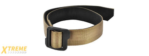 Cytac Nylon Tactical Belt w/ Polymer Slide Adjuster [LARGE] (TAN)