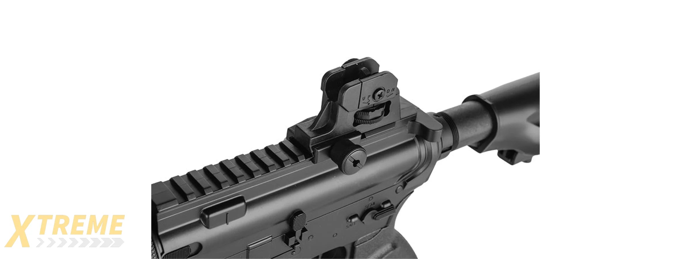 D3813 WELLS HYBRID GEARBOX M4 CQB AEG RIFLE (BK)