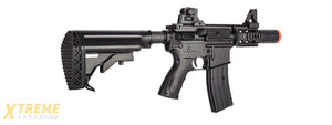 D3813 WELLS HYBRID GEARBOX M4 CQB AEG RIFLE (BK)