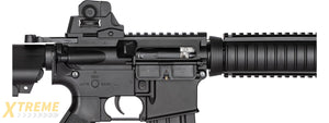 Double Bell M4 RIS CQB AEG Airsoft Rifle w/ Metal Gearbox [Polymer Body] (BLACK)