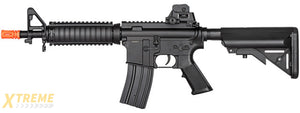 Double Bell M4 RIS CQB AEG Airsoft Rifle w/ Metal Gearbox [Polymer Body] (BLACK)