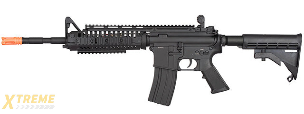 Double Bell Double Bell M4 Tactical-System AEG Full Metal Airsoft Rifle (BLACK ...