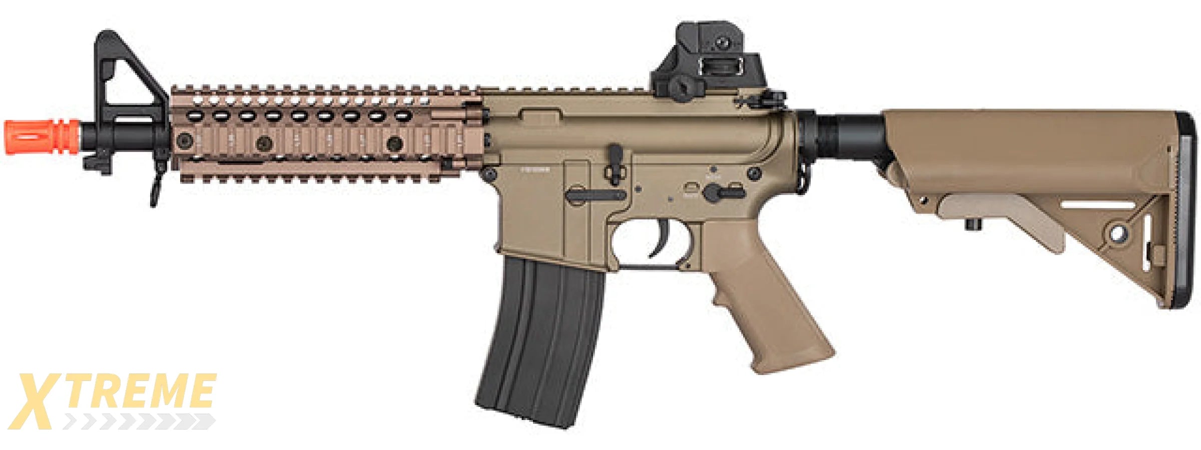 Double Bell MK18 7.5 AEG Full Metal Airsoft Rifle (TAN)