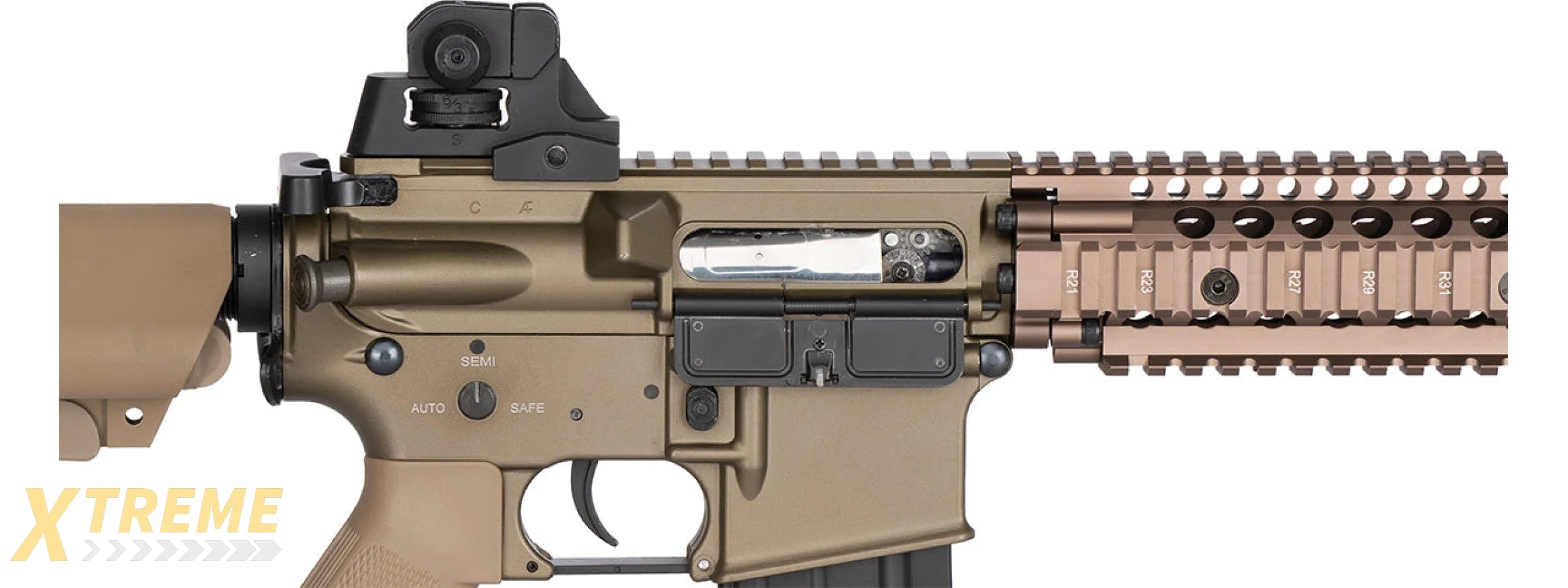 Double Bell MK18 7.5 AEG Full Metal Airsoft Rifle (TAN)