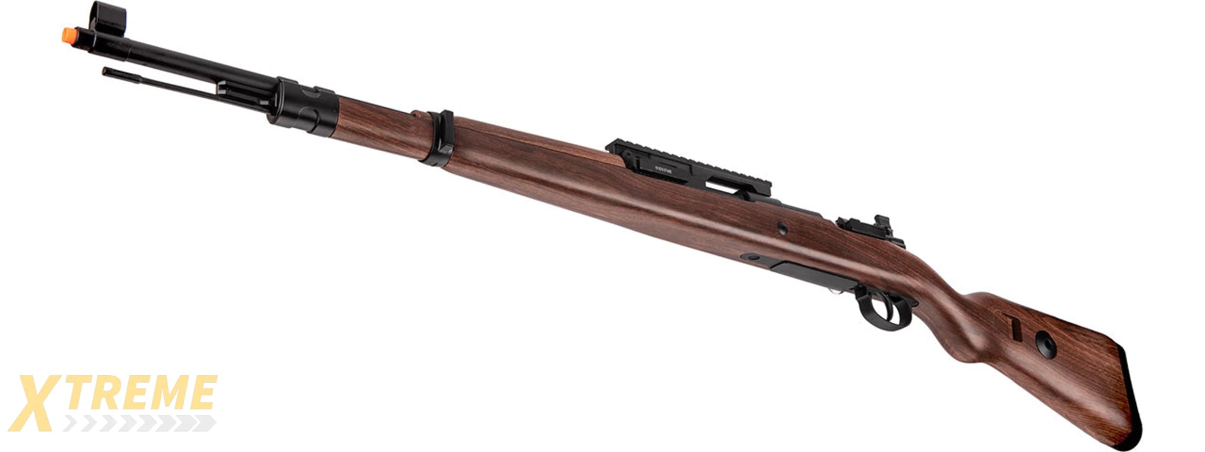 Double Bell WWII Kar 98k Bolt Action Spring Airsoft Rifle (REAL WOOD)