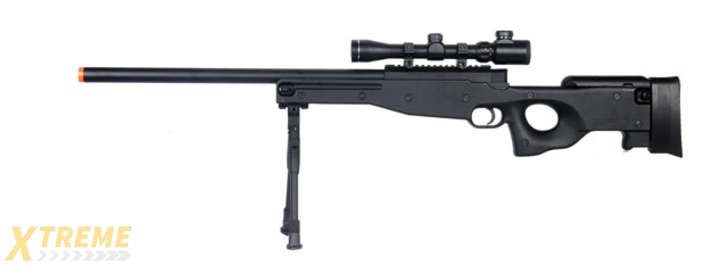 Double Eagle M59P Bolt Action Rifle, Scope and Bipod Included