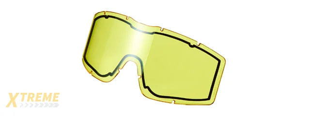 Double Pane Replacement Lens for CA-221 & CA-223 Goggles (Yellow)