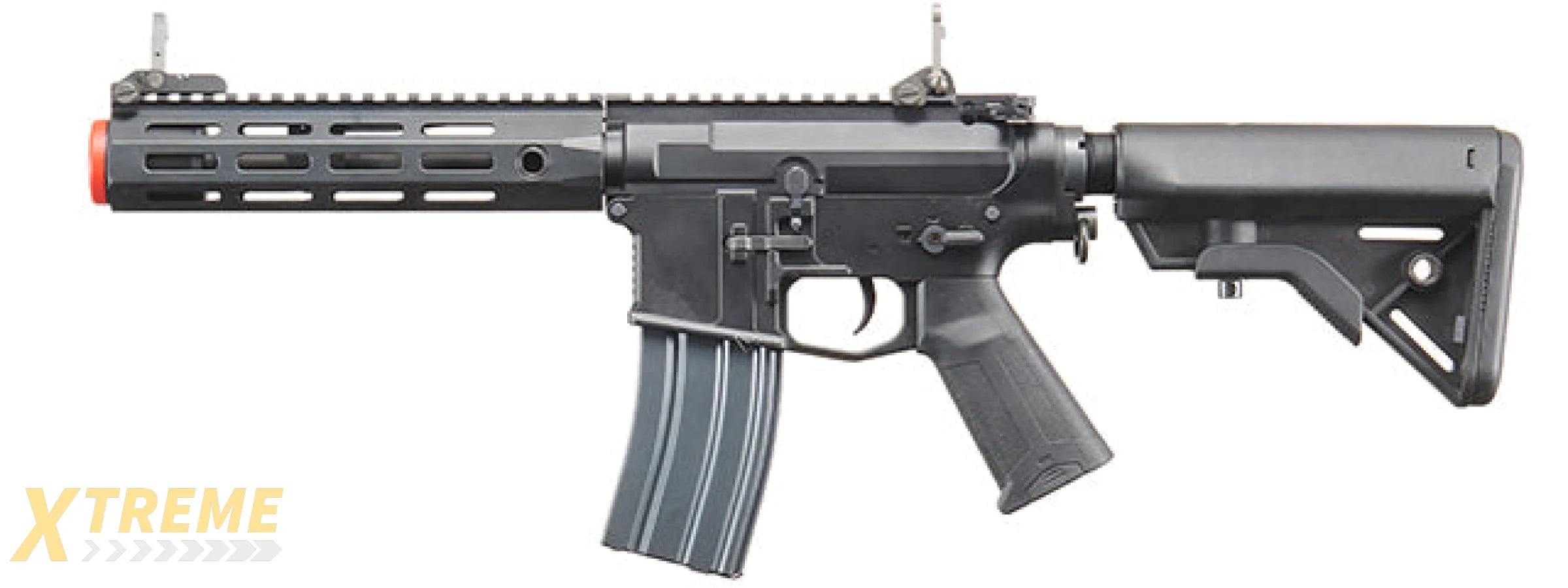 E&L AR MUR CUSTOM SBR AEG RIFLE - PLATINUM (BLACK)