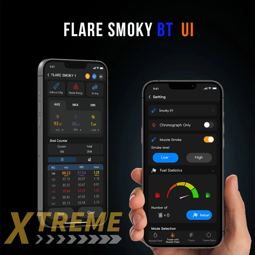 E Shooter Flare Smoky BT Tracer Unit