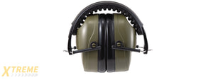Earmor M06 Low Profile Passive Earmuffs for Sport Shooting (Color: Foliage Green)