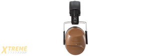 Earmor M06 Low Profile Passive Earmuffs for Sports Shooting (Color: Coyote Brown)