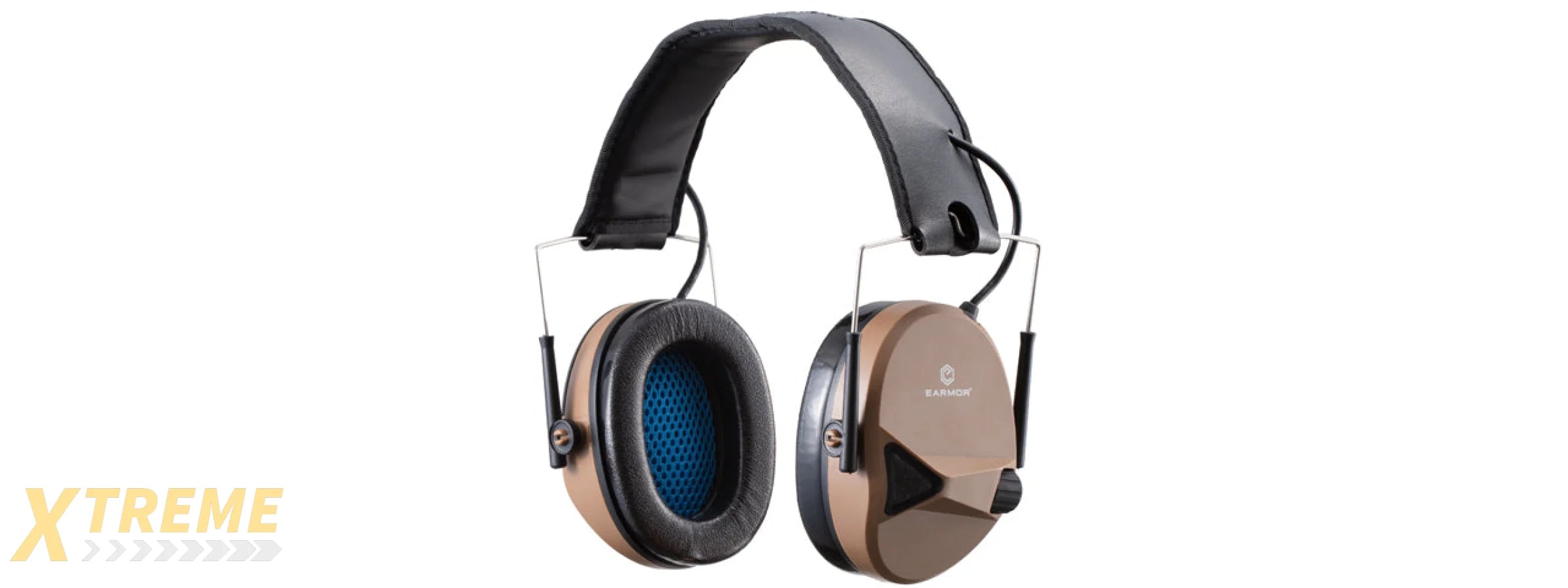 Earmor M30 Electronic Hearing Protection (Color: Coyote Brown)