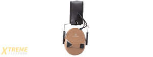 Earmor M30 Electronic Hearing Protection (Color: Coyote Brown)
