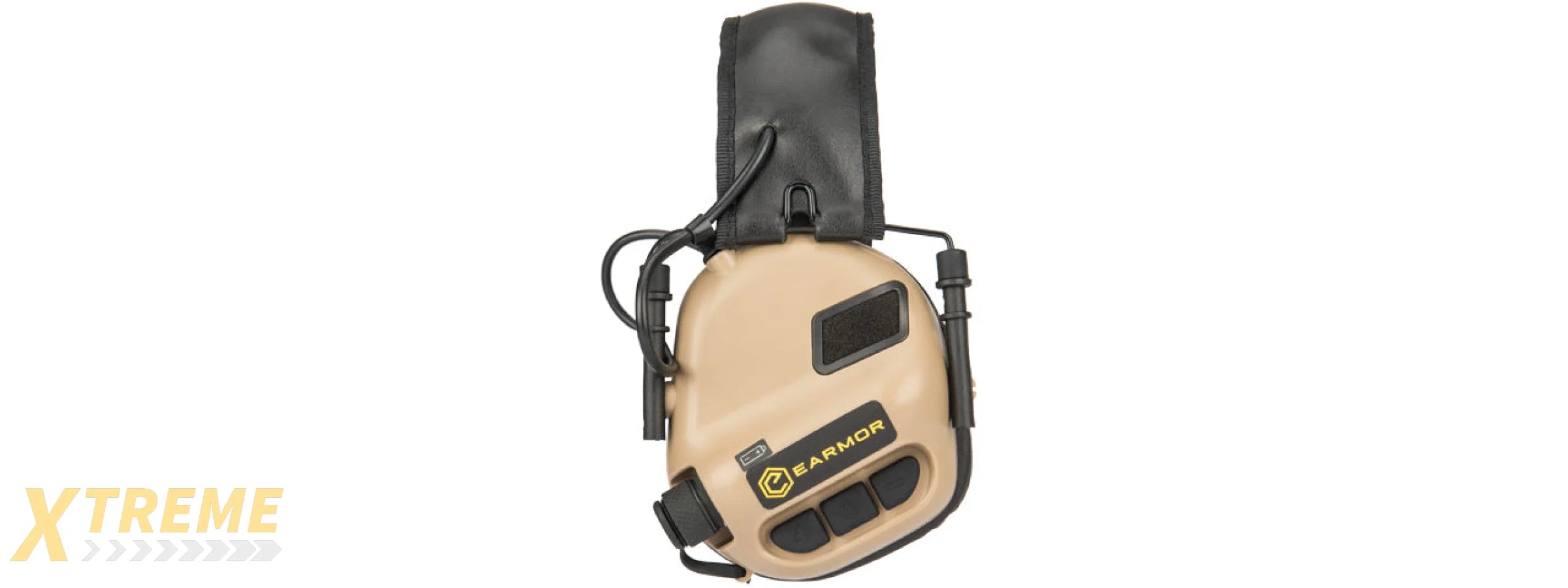 EARMOR M31 ELECTRONIC HEARING HEADPHONES W/ NATO INPUT - DARK EARTH