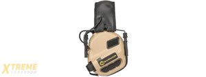 EARMOR M31 ELECTRONIC HEARING HEADPHONES W/ NATO INPUT - DARK EARTH