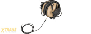 EARMOR M31 ELECTRONIC HEARING HEADPHONES W/ NATO INPUT - DARK EARTH