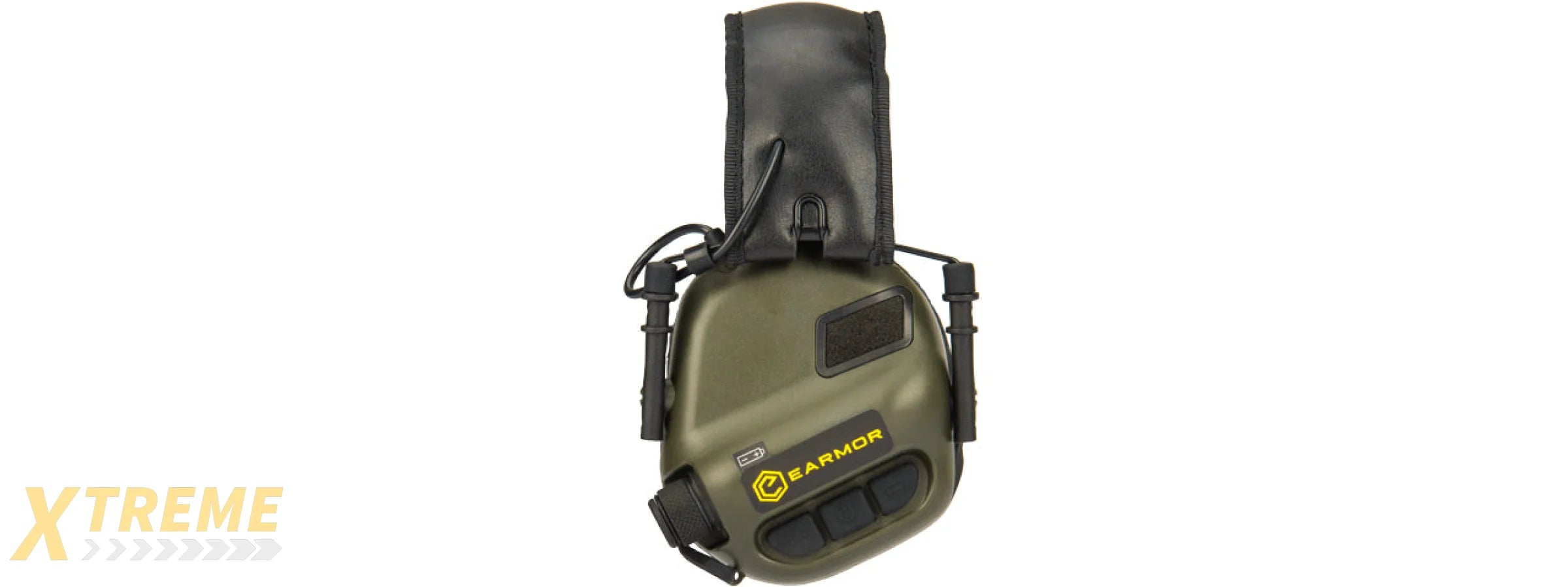 EARMOR M31 ELECTRONIC HEARING HEADPHONES W/ NATO INPUT - FOLIAGE GREEN