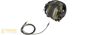 EARMOR M31 ELECTRONIC HEARING HEADPHONES W/ NATO INPUT - FOLIAGE GREEN