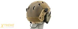 Earmor M32H MOD3 Tactical Communication Hearing Protector for FAST Helmet (FOLIAGE GREEN)