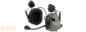 Earmor M32H MOD3 Tactical Communication Hearing Protector for FAST Helmet (GRAY)