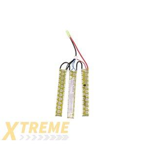 EF 111V LIPO 1200 MAH 15C TRI-PANEL BATTERY withTAMIYA CONECT - Elite Force Consumables