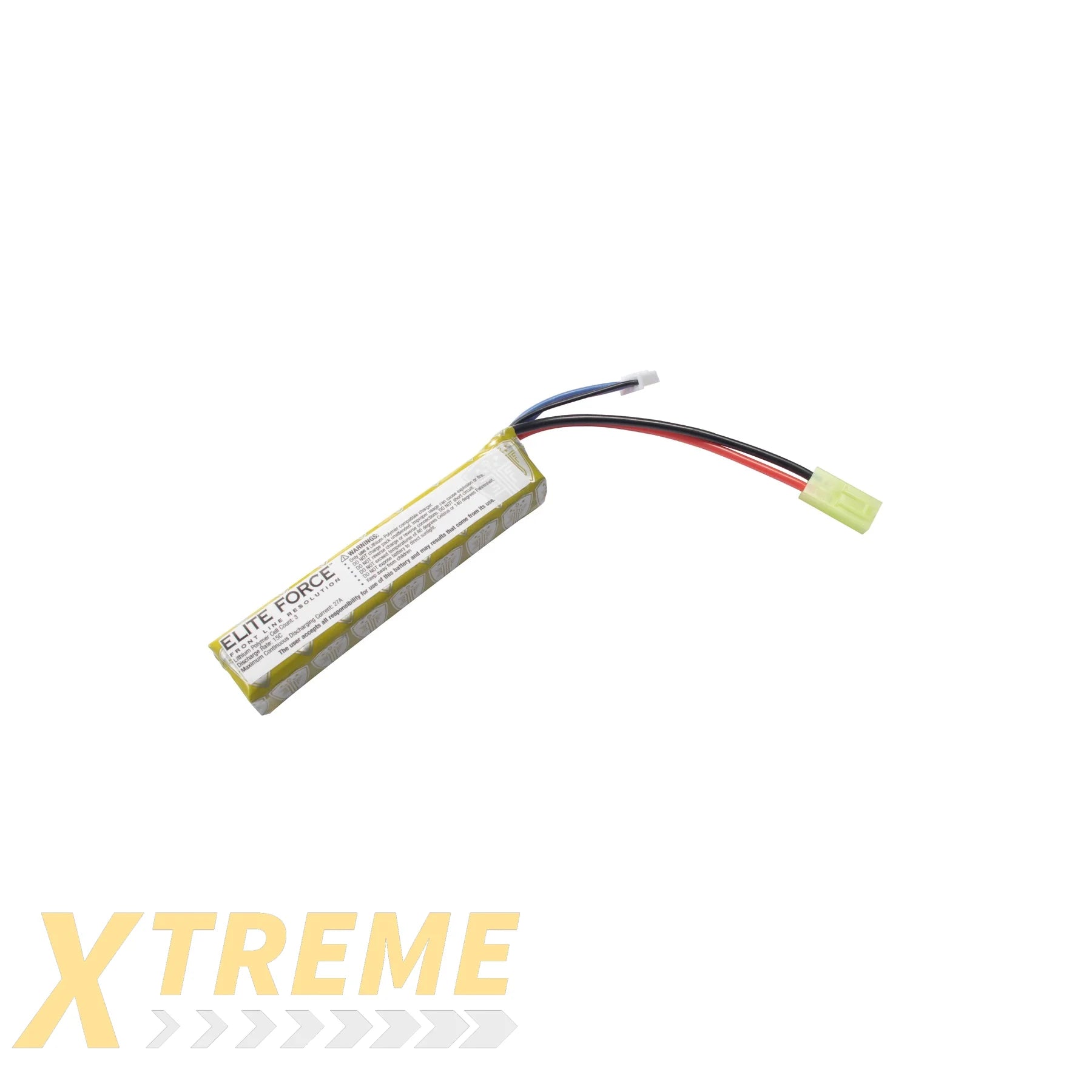 EF 111V LIPO 900 MAH 15C STICK BATTERY with TAMIYA CONNECTOR - Elite Force Consumables