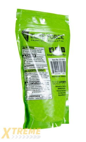 EF BIO FIELD BB’S 25G-WHITE-1000 CT - Elite Force BBs -(Bottle)