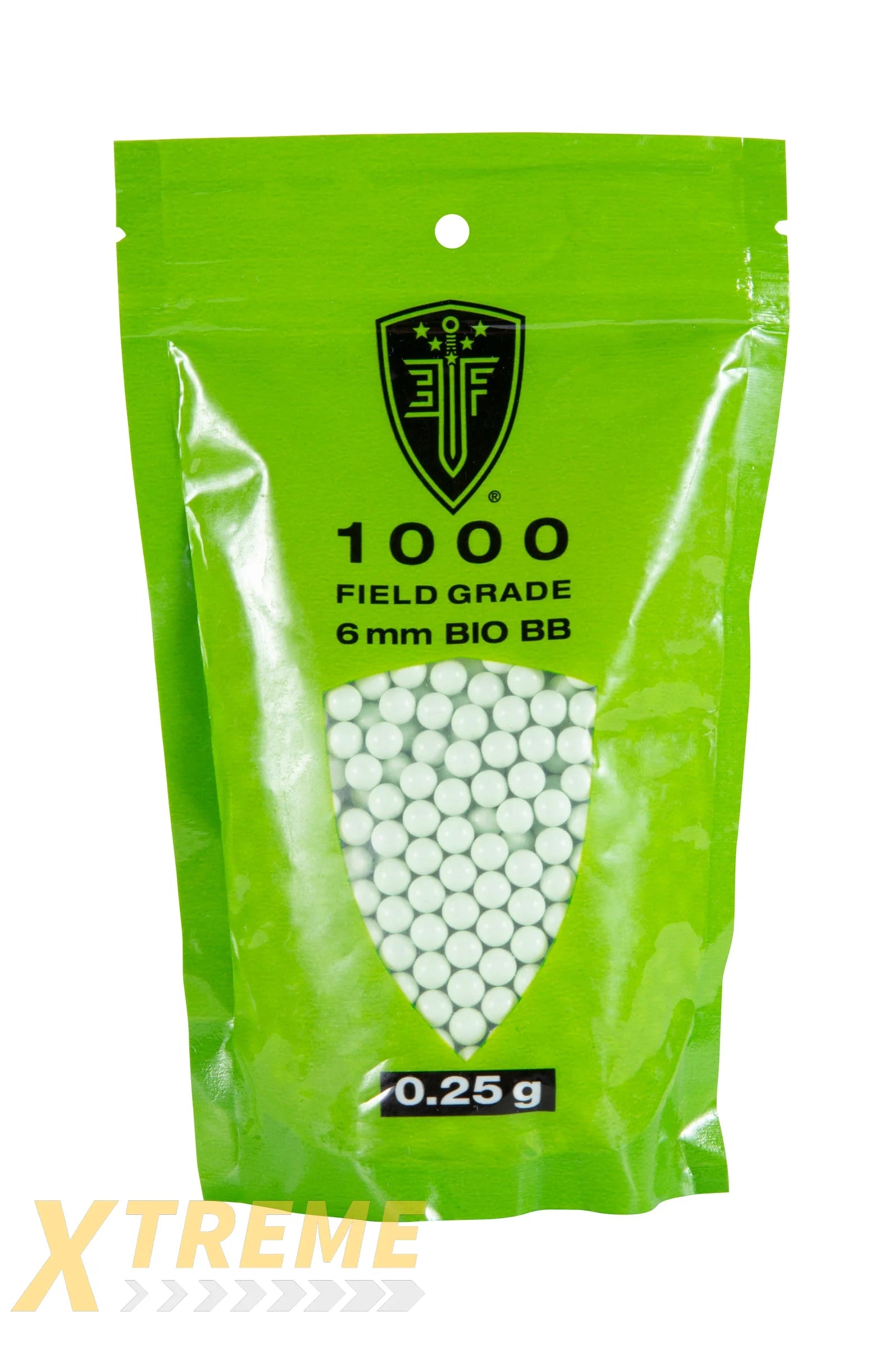 EF BIO FIELD BB’S 25G-WHITE-1000 CT - Elite Force BBs -(Bottle)