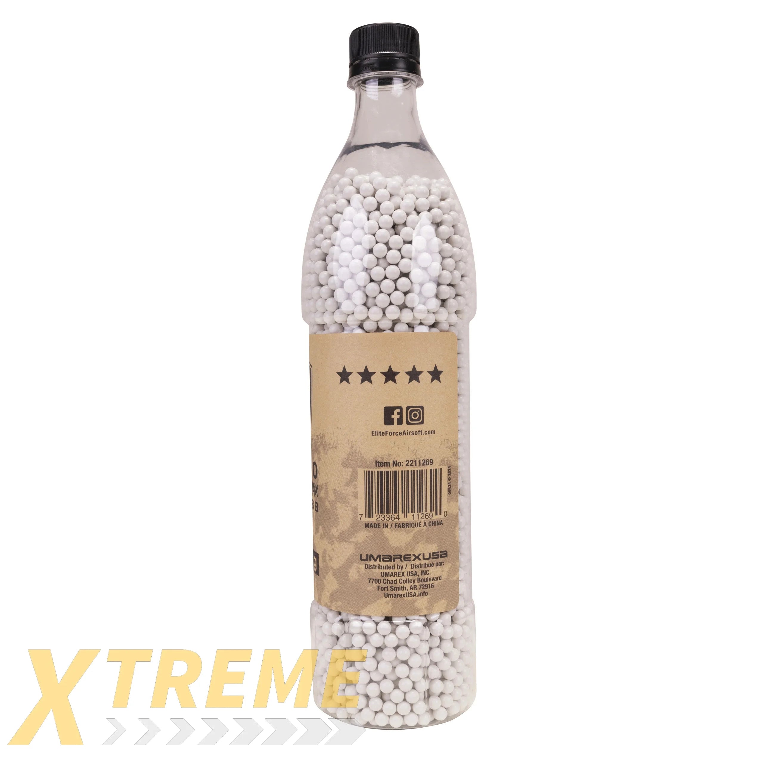 EF MilSim Max Bio BB-.32g-white-5000ct - Elite Force BBs -(Bottle)