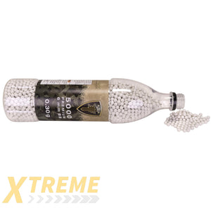 EF Premium Airsoft Ammo.30g White BBs 5000ct - Elite Force BBs -(Bottle)