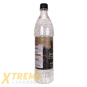 EF Premium Airsoft Ammo.30g White BBs 5000ct - Elite Force BBs -(Bottle)