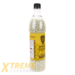 EF Tracer BB-.25g-light green-5000ct - Elite Force BBs -(Bottle)