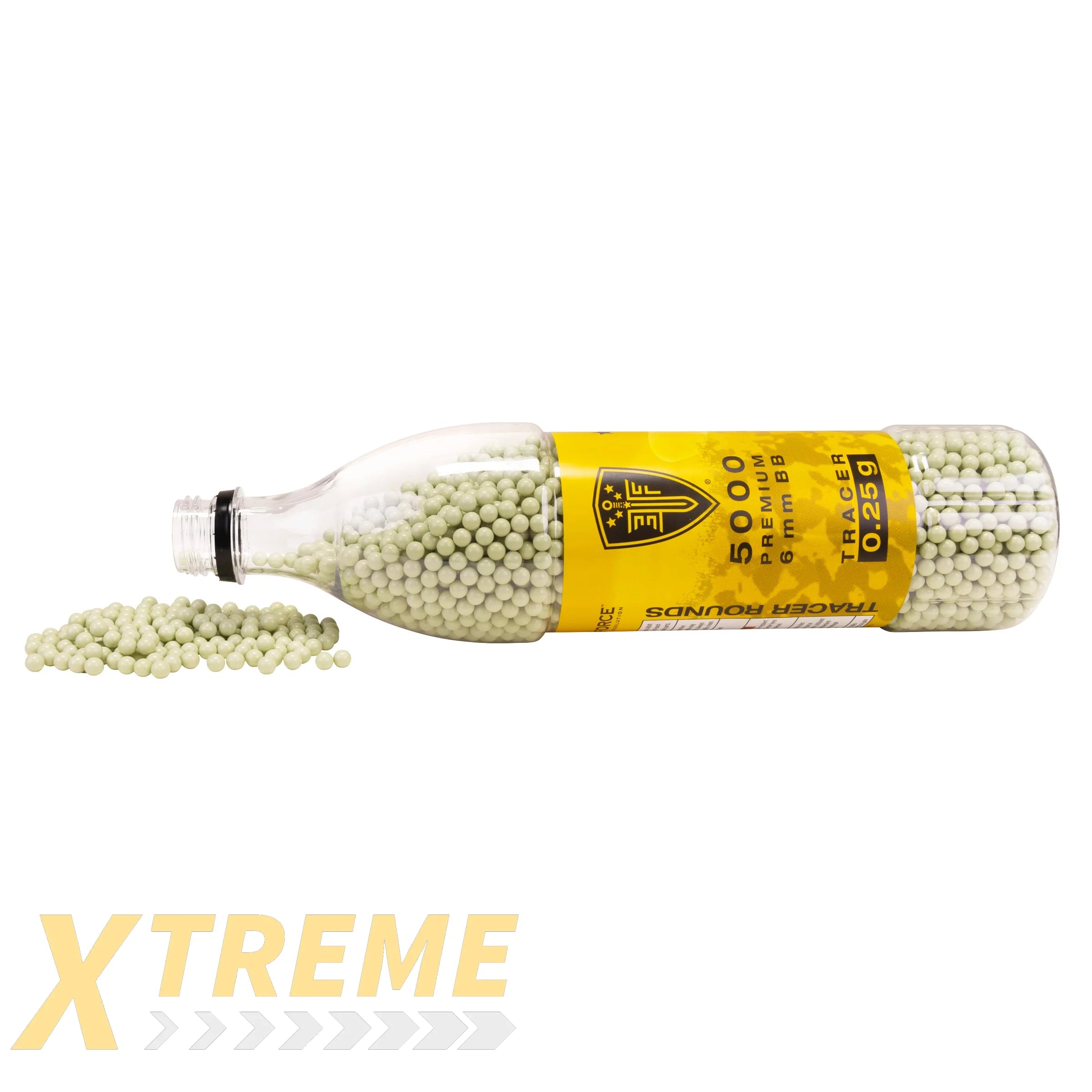 EF Tracer BB-.25g-light green-5000ct - Elite Force BBs -(Bottle)