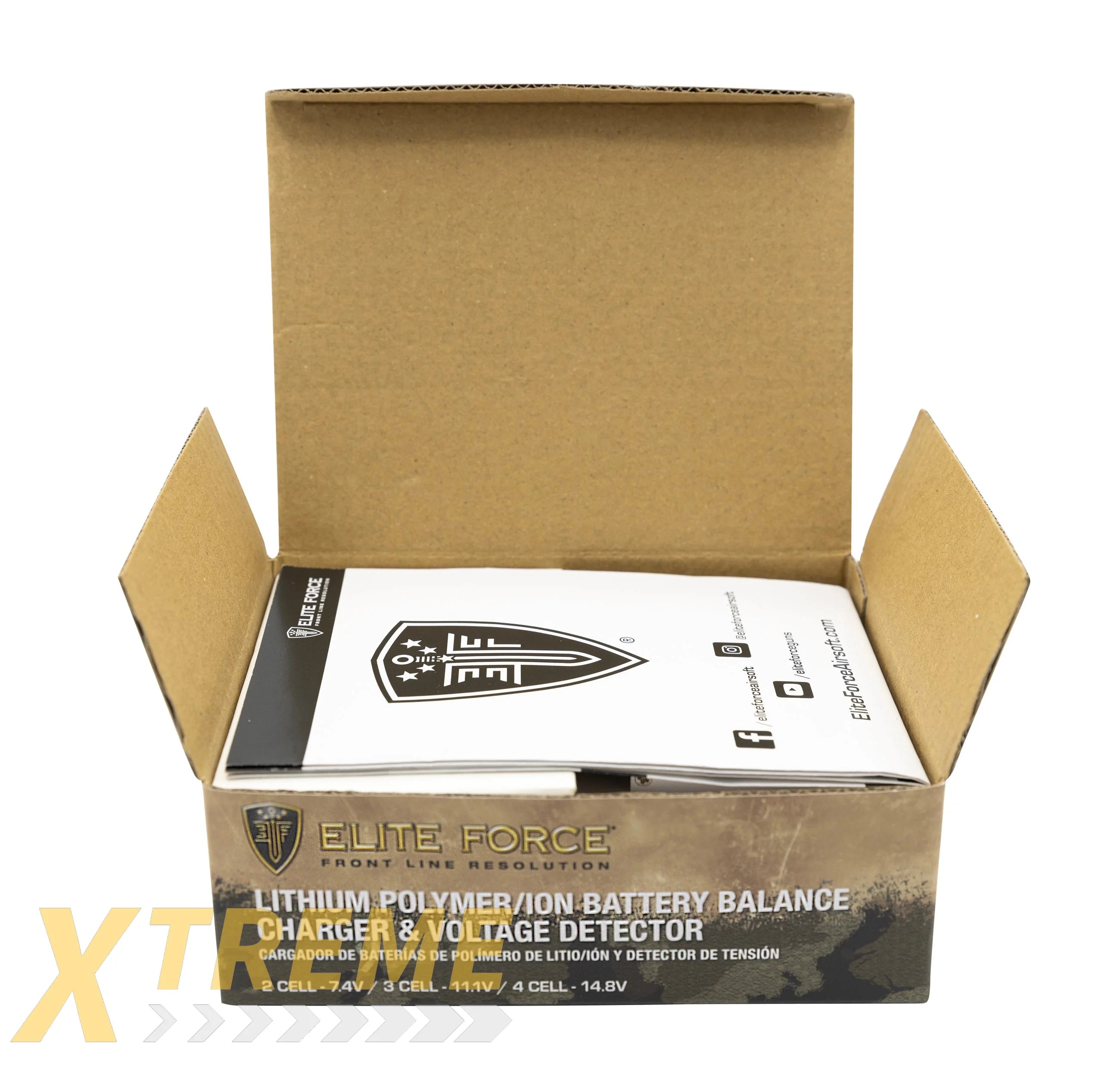 Elite Force 2-4S Li-Poly/Li-Ion Battery Balance Charger & Voltage Detector - Elite Force Consumables