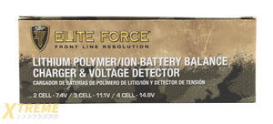 Elite Force 2-4S Li-Poly/Li-Ion Battery Balance Charger & Voltage Detector - Elite Force Consumables
