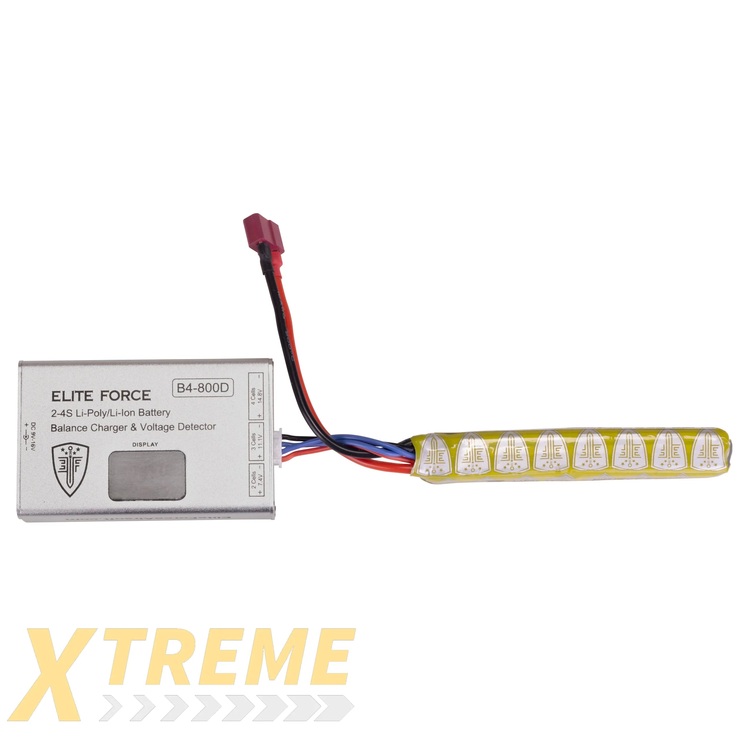 Elite Force 2-4S Li-Poly/Li-Ion Battery Balance Charger & Voltage Detector - Elite Force Consumables