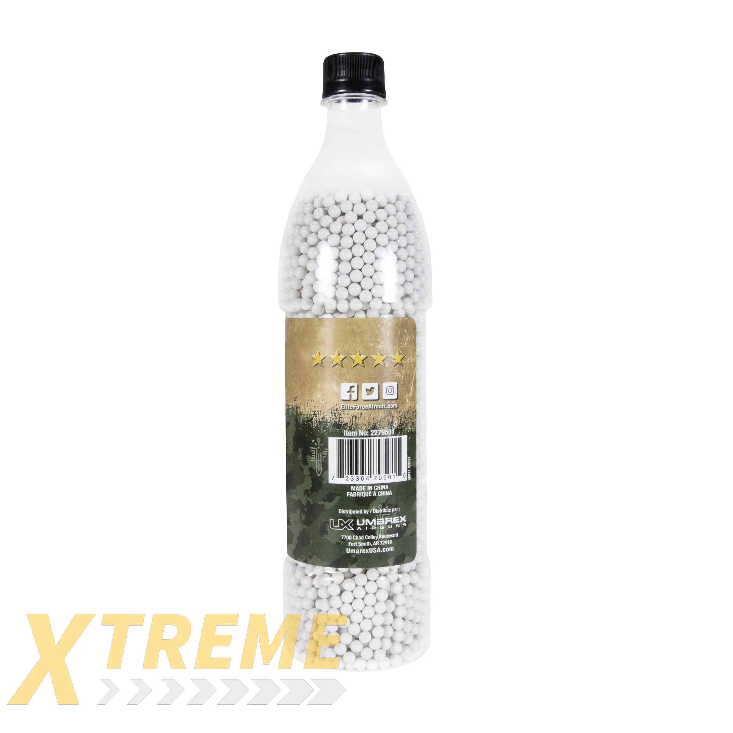 ELITE FORCE 20 GRAM - 5000 CT - Elite Force BBs -(Bottle)