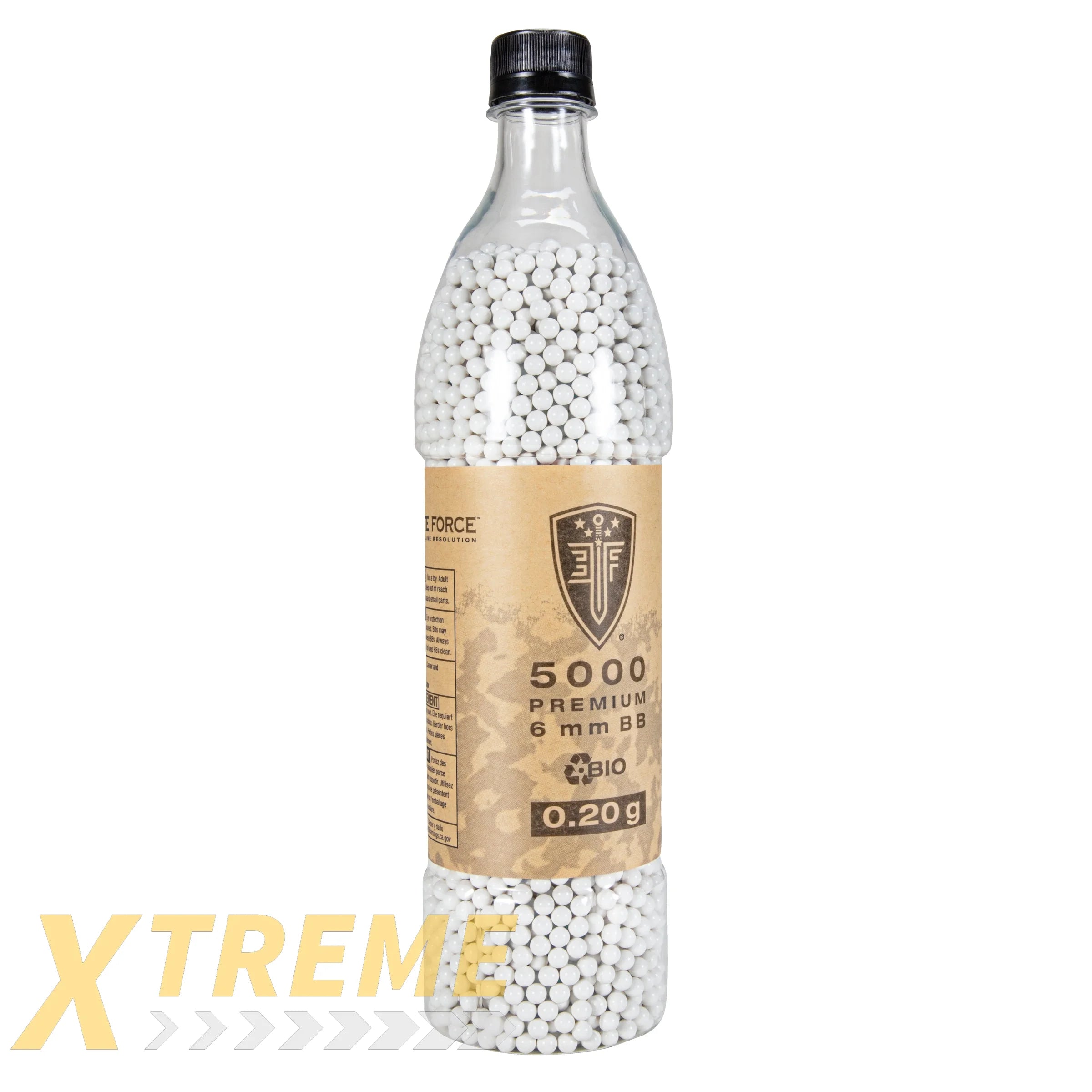 ELITE FORCE BIO 20 GRAM - 5000 CT - Elite Force BBs -(Bottle)