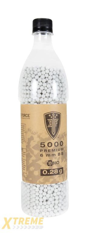ELITE FORCE BIO 28 GRAM - 5000 CT - Elite Force BBs -(Bottle)