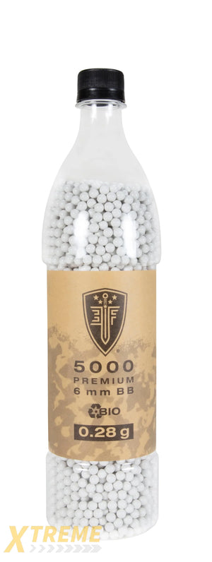 ELITE FORCE BIO 28 GRAM - 5000 CT - Elite Force BBs -(Bottle)